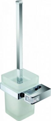 Sanibano Diamond, настенный стеклянный ёрш, цвет хром-кристаллы Swarovski crystal H9000/10CRС