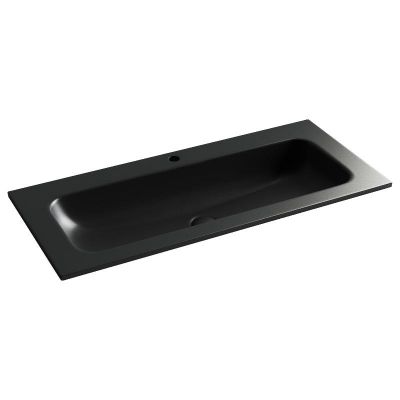 CN7013MB Ceramica Nova Раковина накладная Grace прямоугольная 1010x457x137 мм, цвет черный матовый
