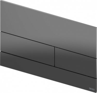 TECEsquare II клавиша смыва 9240837 чёрный хром Hansgrohe