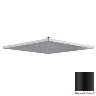 Потолочный душ 30x30 см. Aquaelite SF048A05Q чёрный матовый
