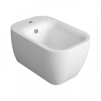Simas Henges Биде подвесное 38х55см., 1 отв., цвет: белый матовый HE19bi matt*1