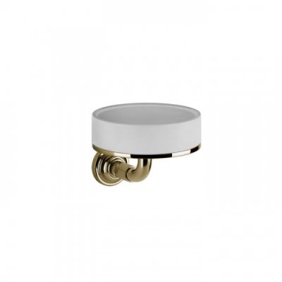 Gessi Venti20 Мыльница подвесная, цвет: белый, фурнитура Brass PVD 65401#710