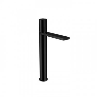 Fantini Milano Смеситель для раковины, 1 отв., излив: 220 мм, цвет: Matt Gun Metal PVD 31 P5 3051F