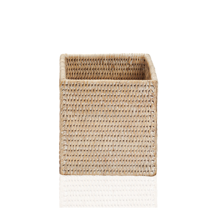 Decor Walther Basket BOD Универсальная коробка 14x14x14см, настольная, цвет: ротанг светлый 932291
