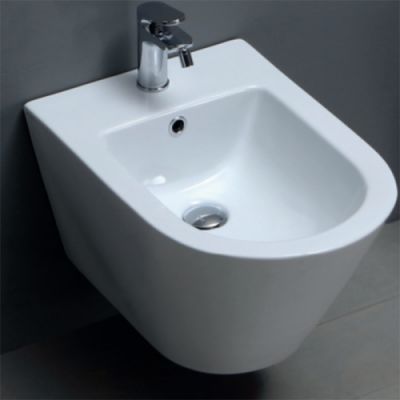 AZZURRA FORMA Биде подвесное  54х37х30,5см , с 1 отв под смеситель, цвет: белый