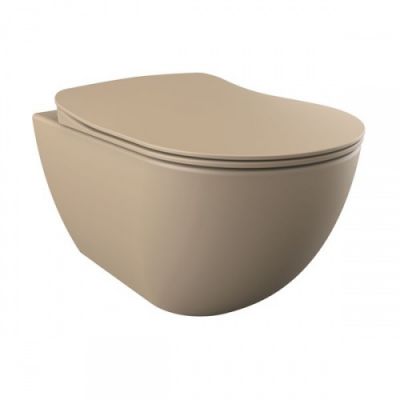 CREAVIT FREE Унитаз подвесной CAPPUCINO ГЛЯНЕЦ FE320-11CP00E-0000