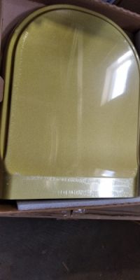 CREAVIT Крышка дюропласт с микролифтом (съемная) ЗОЛОТО KC0303.01.03.00E