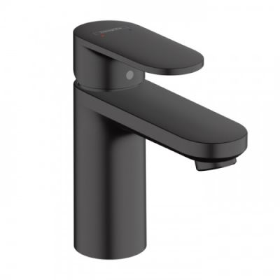Hansgrohe Vernis Blend Смеситель для раковины, излив 100 мм, цвет: матовый черный 71580670