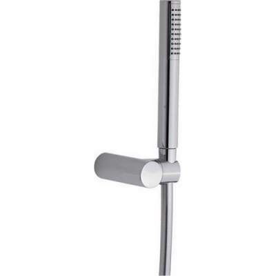CISAL Shower Душевой гарнитур:ручная лейка,шланг 150 см,держатель настенный для лейки, цвет хром DS01810021