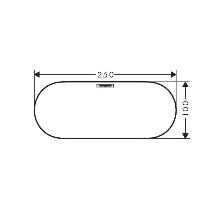 27925670 Hansgrohe WallStoris Крышка для корзины, цвет: матовый черный