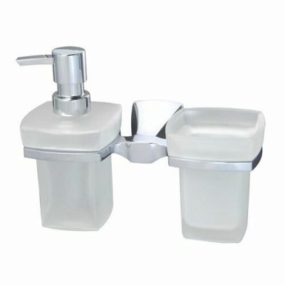 Wern K-2589 Держатель стакана и дозатора Размеры (Ш/В/Г): 20,7х15,9х10,5 см