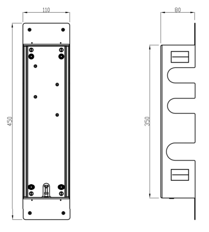 Carimali Короб для установки термостатического смесителя на 2 выхода KIT00020