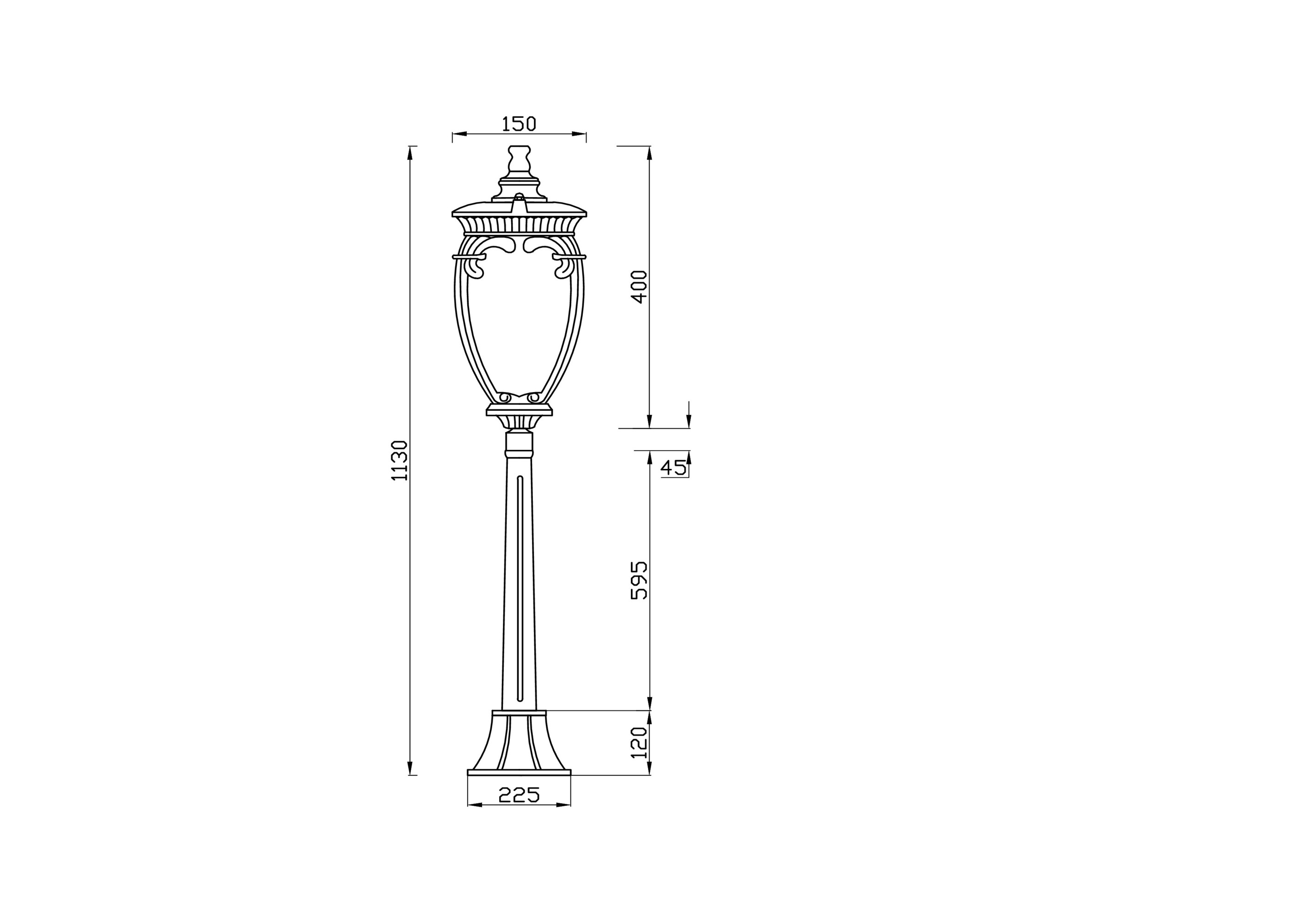Maytoni OutdoorЛандшафтный светильник O414FL-01BZ1