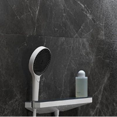 Hansgrohe Rainfinity Шланговое соединение с держателем для душа Porter 500 и полкой L, цвет: белый 26843700