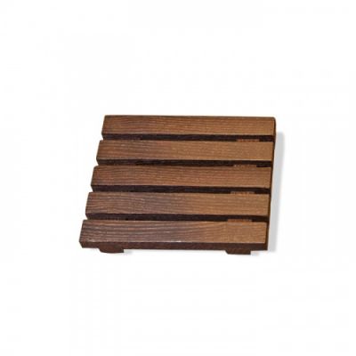 Decor Walther Wood STS Мыльница настольная, цвет: темный ясень 925985