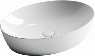 Умывальник чаша накладная овальная Ceramica Nova Element 610*410