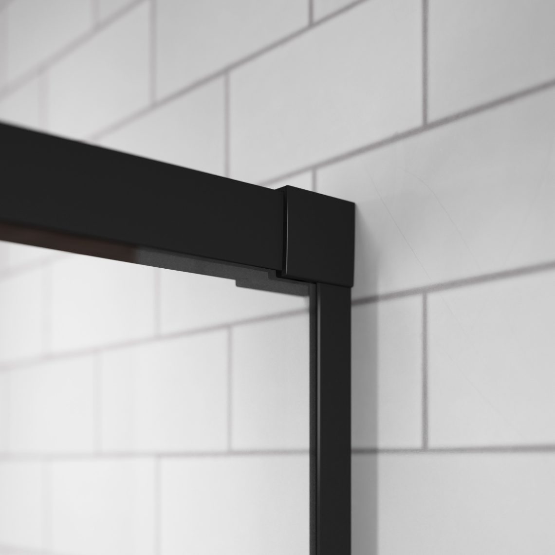Душевая дверь 150 см раздвижная Radaway IDEA Black DWJ 387019-54-01R