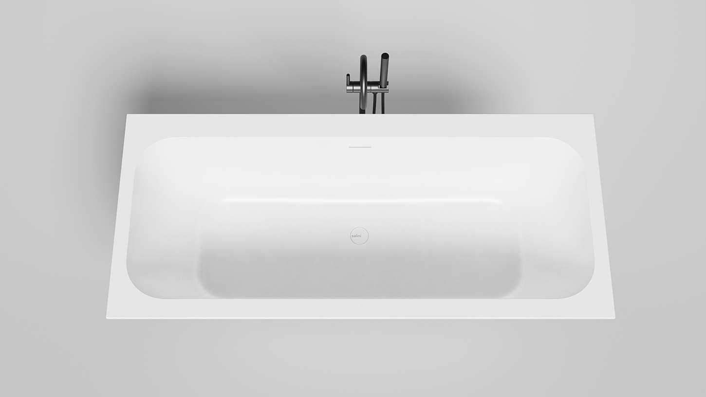 Salini Ванна S-Stone ORLANDA  AXIS KIT 180x80 матовая