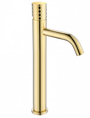 Boheme STICK GOLD DIAMOND GOLD смеситель для раковины высокий Boheme 122-GG.2 золото