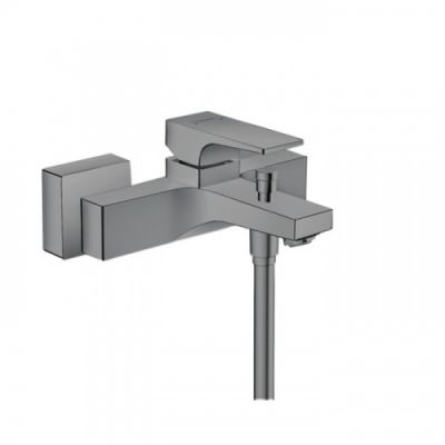 Hansgrohe Metropol Смеситель для ванны настенный, излив 180мм, цвет: шлифованный черный хром 32540340