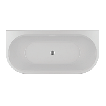 Ванна акриловая RIHO Desire Wall Mounted 184x84 без гидромассажа BD0700500000000