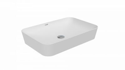 CREAVIT Раковина UL060.G меб (40*60 см) ЖЕМЧУЖНО-БЕЛ. МАТОВЫЙ UL060-00MB00E-0000