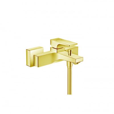 Hansgrohe Metropol Смеситель для ванны настенный, излив 180мм, цвет: золото 32540990