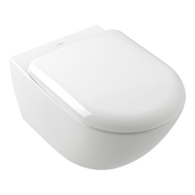 4674T0R1 Villeroy&Boch Antao Унитаз подвесной, безободковый CeramicPlus, цвет: альпийский белый