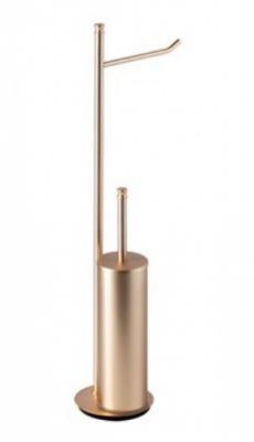 Stil Haus Hashi стойка для бумаги с ёршиком, цвет матовое золото