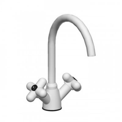 Fantini I Balocchi Смеситель для раковины, 1 отверстие, цвет: белый матовый 60 29 0550F