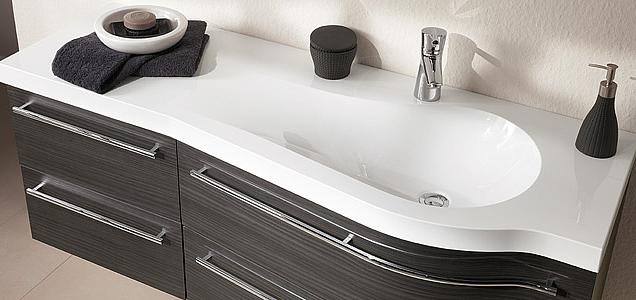 Комплект мебели 120 см Puris Swing WUA 3690 L белый