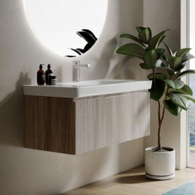 Мебель для ванной 100x48 Verona Ampio-Moderna Grigio rovere