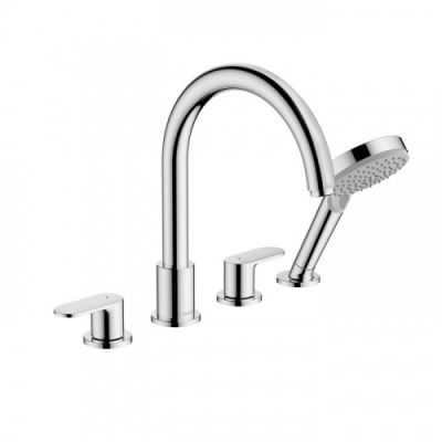 Hansgrohe Vernis Blend Смеситель на край ванны, на 4 отв, цвет: хром 71456000