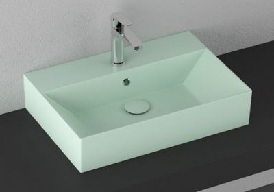 ISVEA Sistema Z раковина 60x42 подвесная 10SF50060SV-2T зелёный мятный