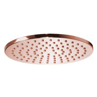 99261086 Palazzani Docce Color верхний душ 200 мм, Розовое золото шлифованное, PVD 86