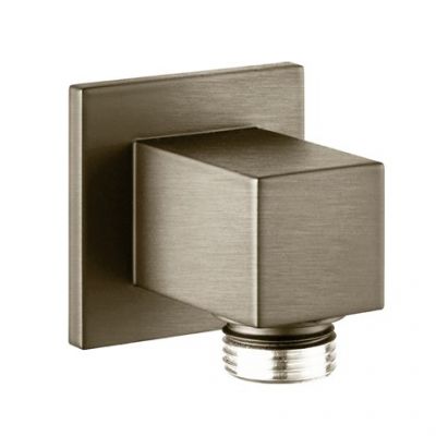 99586137 Palazzani отвод воды для душа из латуни, 1/2", никель
