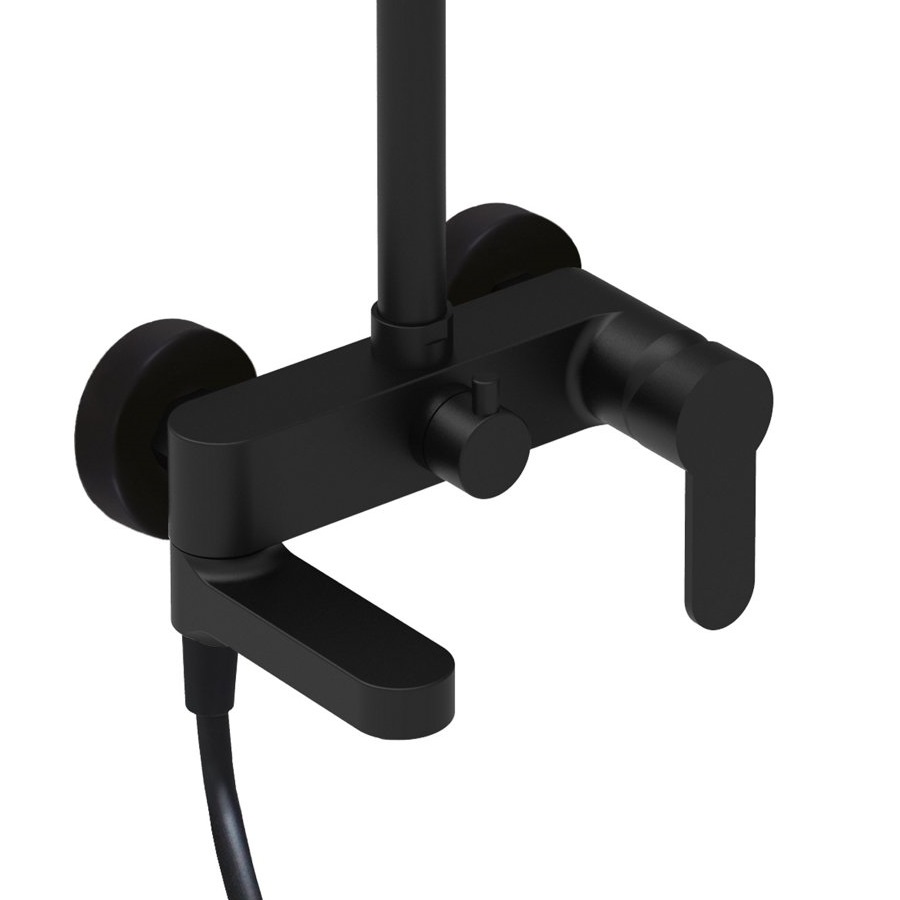 Смесители для душа Paffoni BLU ZCOL632NO чёрный матовый