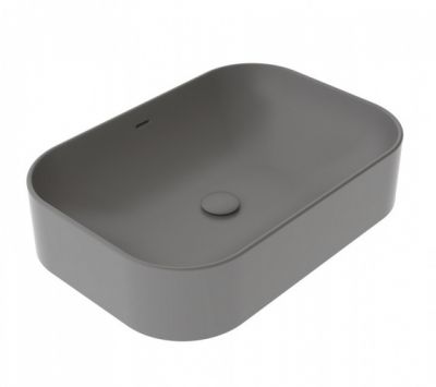 Раковина на столешницу 60x42 EASY EALAV60TP серая матовая