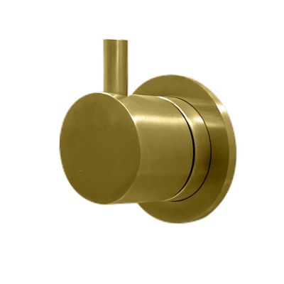 RU713E61Q AQUAELITE Встроенный дивертор для душа KINO на 3 потребителя, 1/2", комплект, шлифованное золото (PVD)