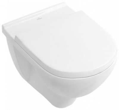 Подвесной унитаз 49 см Villeroy&Boch O.novo 5688HR01 с крышкой микролифт