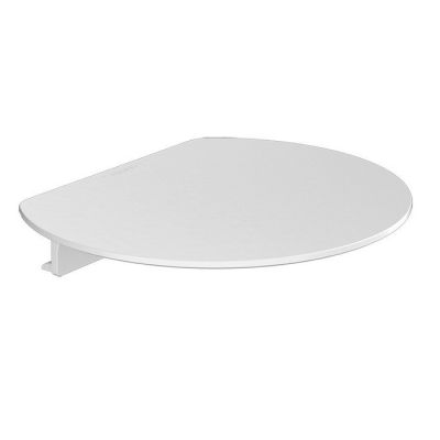 27915700 Hansgrohe WallStoris Полочка подвесная, цвет: белый матовый