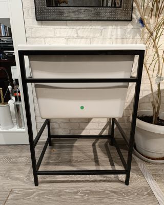Раковина хозяйственная с консолью 60x50 KERASAN 029201*1