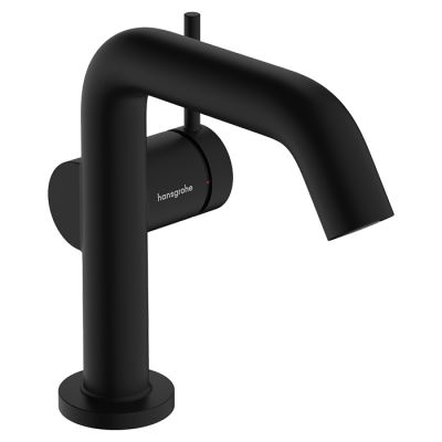 73320670 Hansgrohe Tecturis S Смеситель для раковины, на 1 отв., донным клапаном, цвет: черный матовый