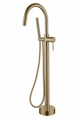 Смеситель напольный Boheme UNO BRONZE 469-BR, бронза