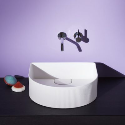 Laufen Sonar Раковина 41x36.5х13 см, без отв., цвет: белый матовый 8.1234.3.757.112.1