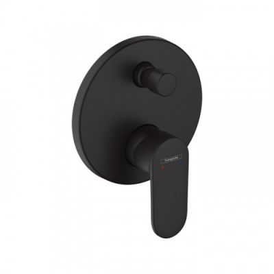 Hansgrohe Vernis Blend Смеситель для ванны, встраиваемый, внешняя часть, цвет: матовый черный 71467670