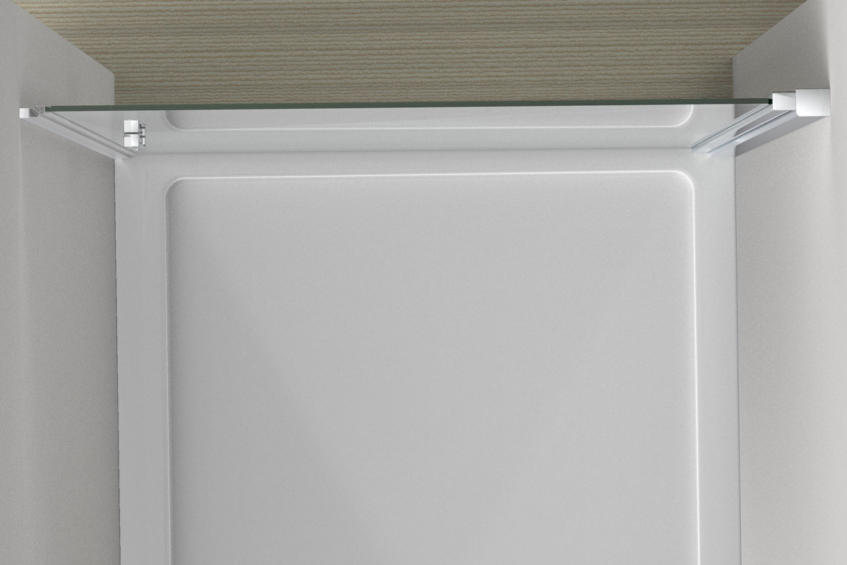 Душевая дверь Alpha VDP-3AL900MT , хром, стекло текстурное