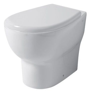 Disegno ceramica Touch1, напольный унитаз 53 см, выход в стену, цвет белый глянцевый T100200001