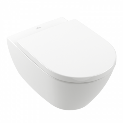 5614R0R1/9M68S101 Унитаз подвесной CeramicPlus с сиденьем Subway 2.0 Villeroy&Boch