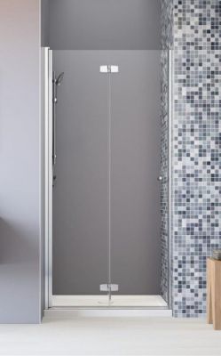 Душевая дверь в нишу складывающаяся 80 см Fuenta DWB 384075-01-01L